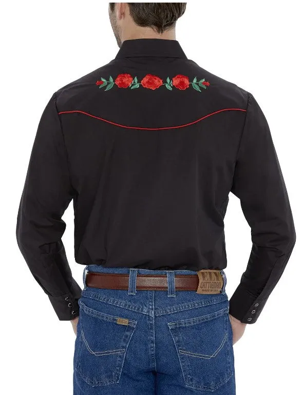 Ely & Walker Rose Shirt 15203901-88 Black