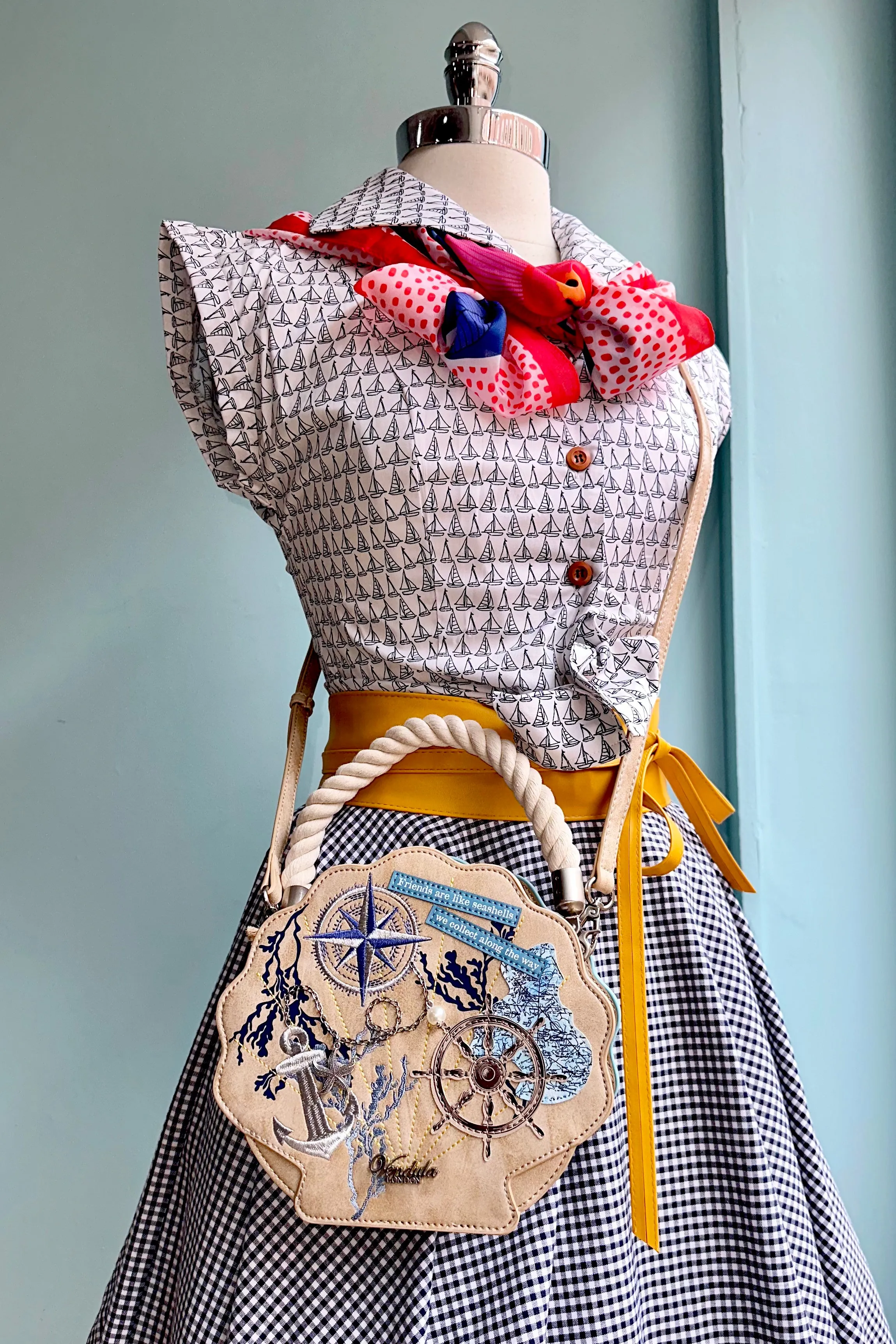 English Coast Scrapbook Hetty Bag by Vendula