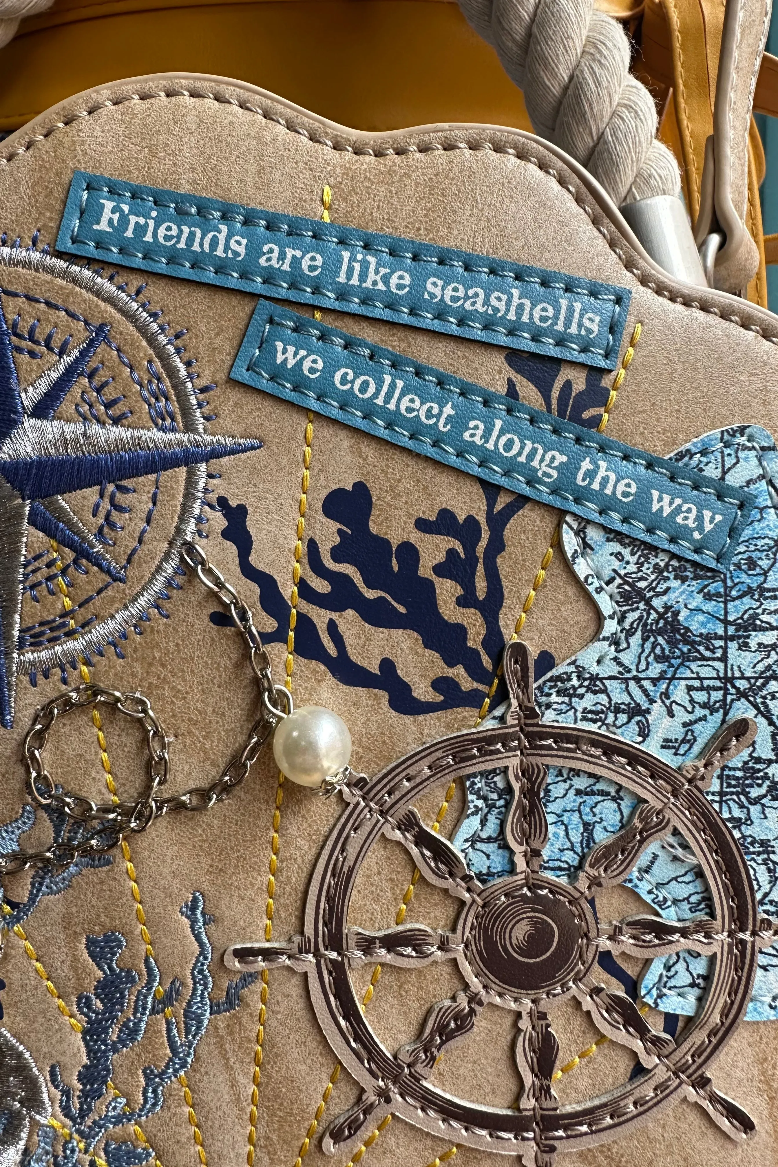 English Coast Scrapbook Hetty Bag by Vendula