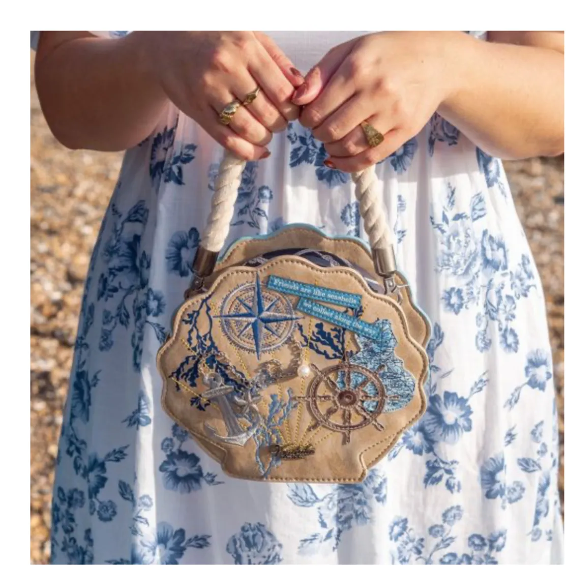 English Coast Scrapbook Hetty Bag by Vendula