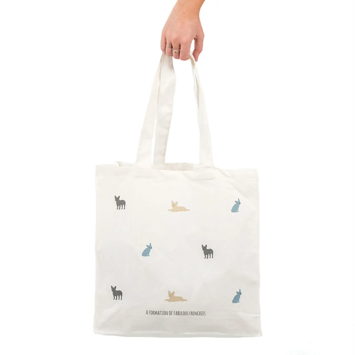 Fabulous Frenchies Canvas Tote Bag