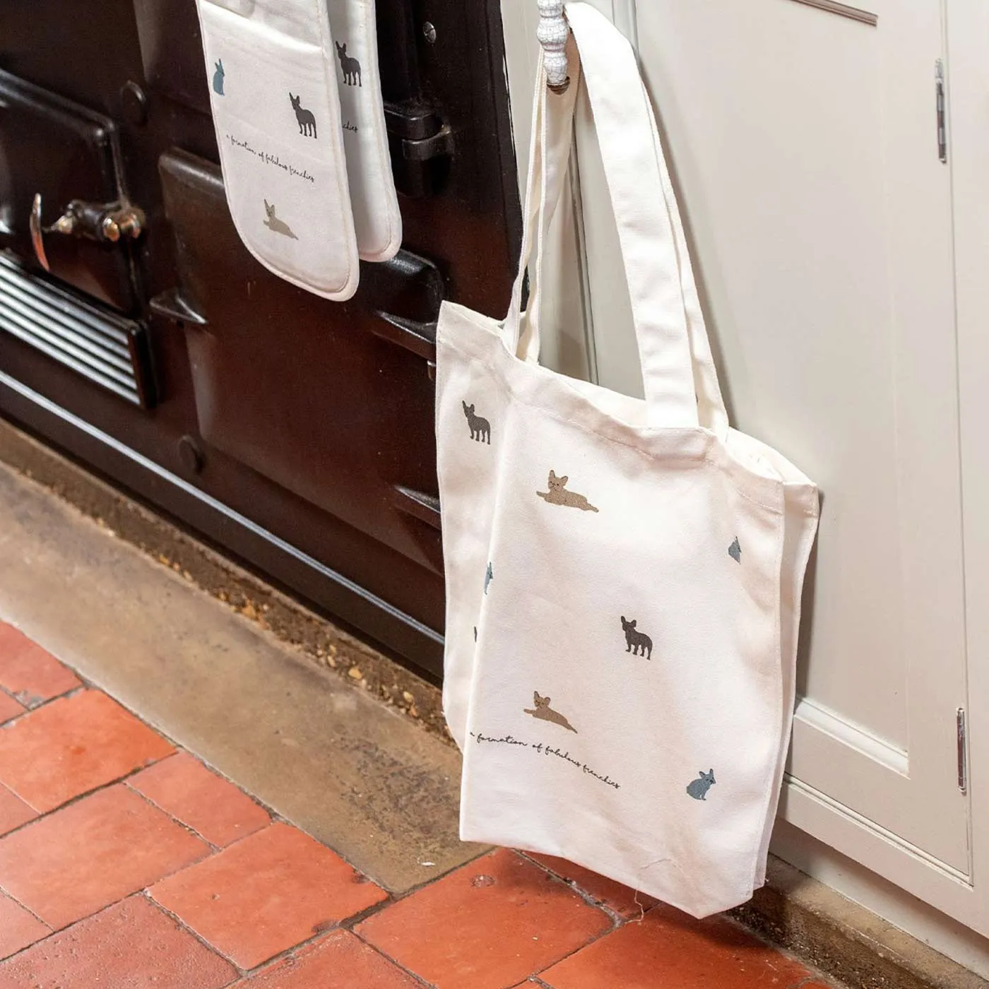 Fabulous Frenchies Canvas Tote Bag