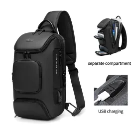 Fashion crossbody sling bag for men