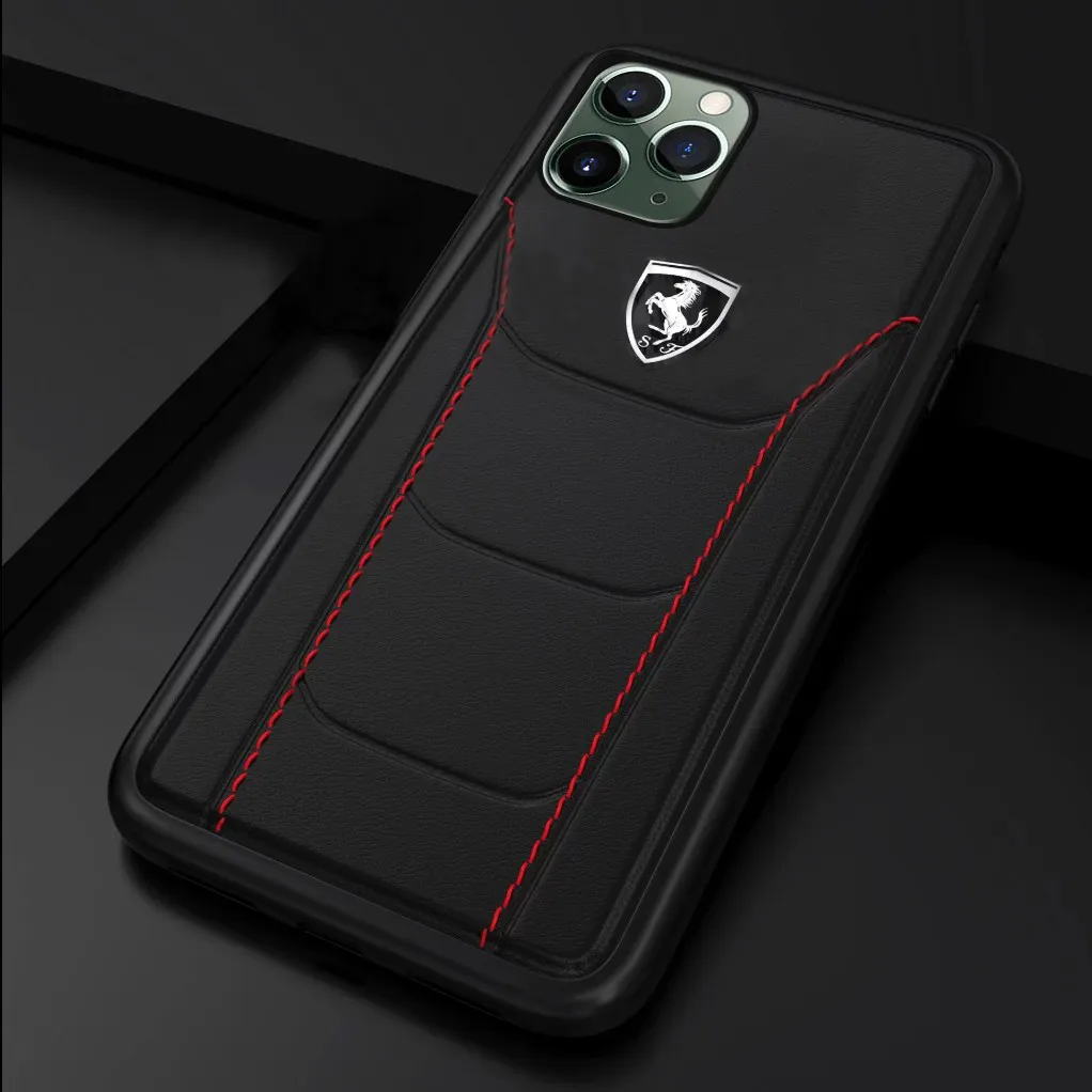 Ferrari ® iPhone Series Genuine Leather Crafted Limited Edition Case