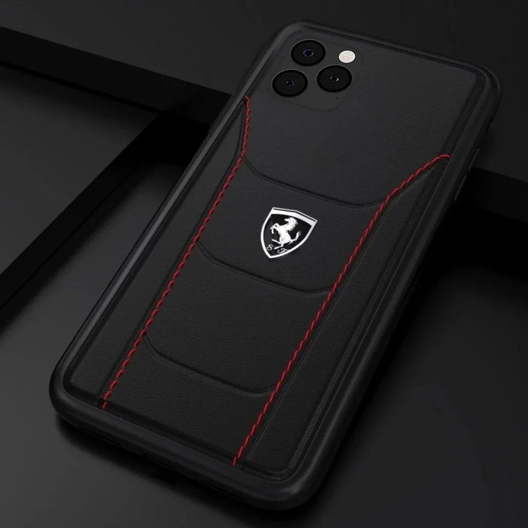 Ferrari ® iPhone Series Genuine Leather Crafted Limited Edition Case