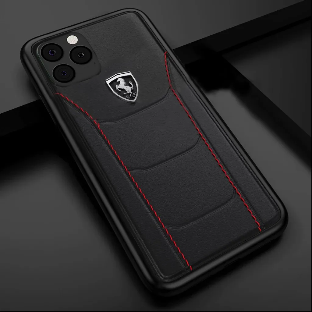 Ferrari ® iPhone Series Genuine Leather Crafted Limited Edition Case