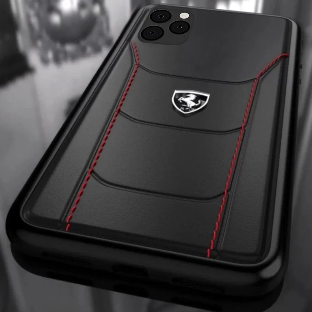 Ferrari ® iPhone Series Genuine Leather Crafted Limited Edition Case