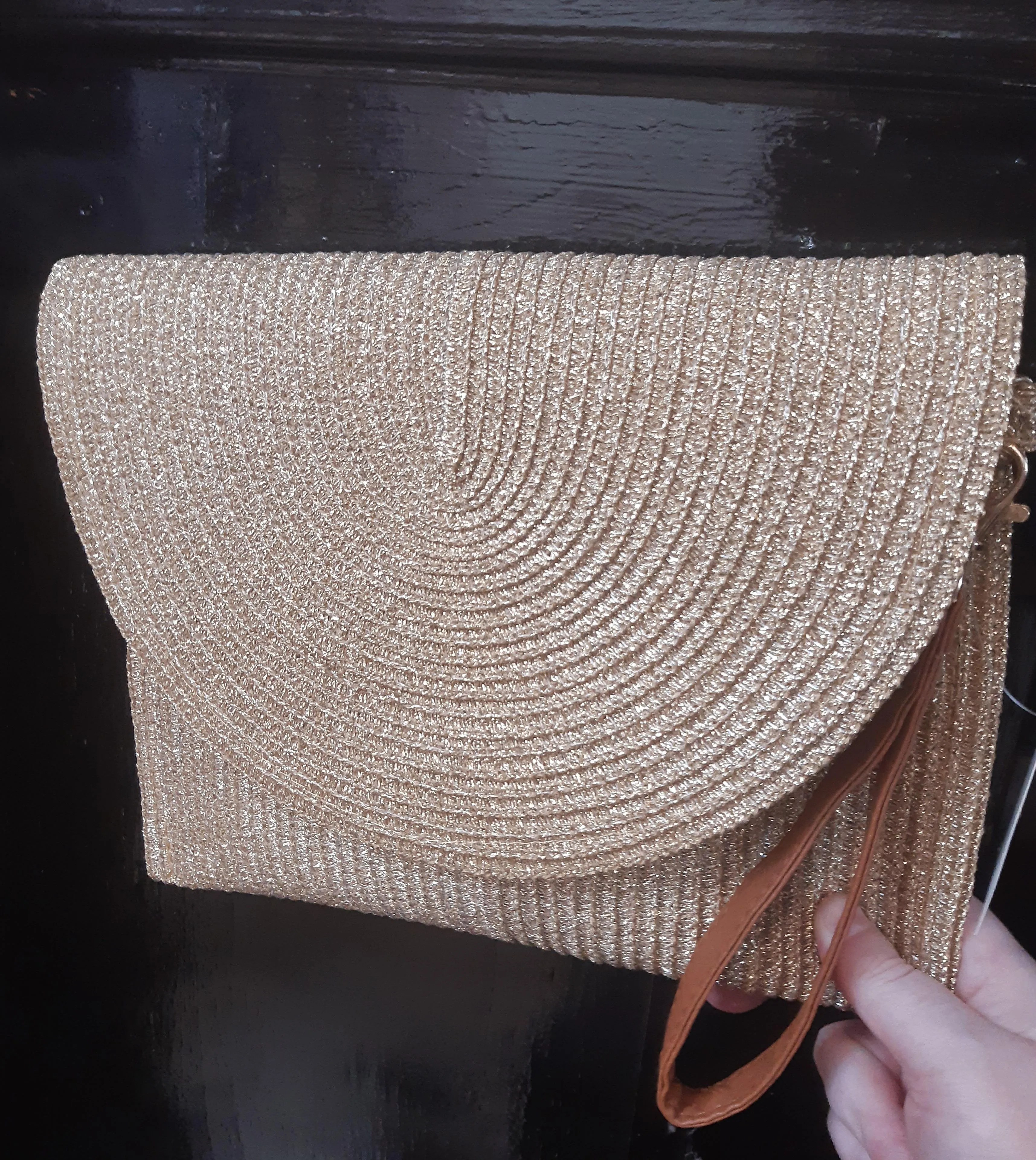 Glitter Shoulder Clutch Bag