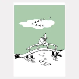 Greeting Card At The Bridge
