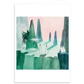 Greeting Card Comet Chase
