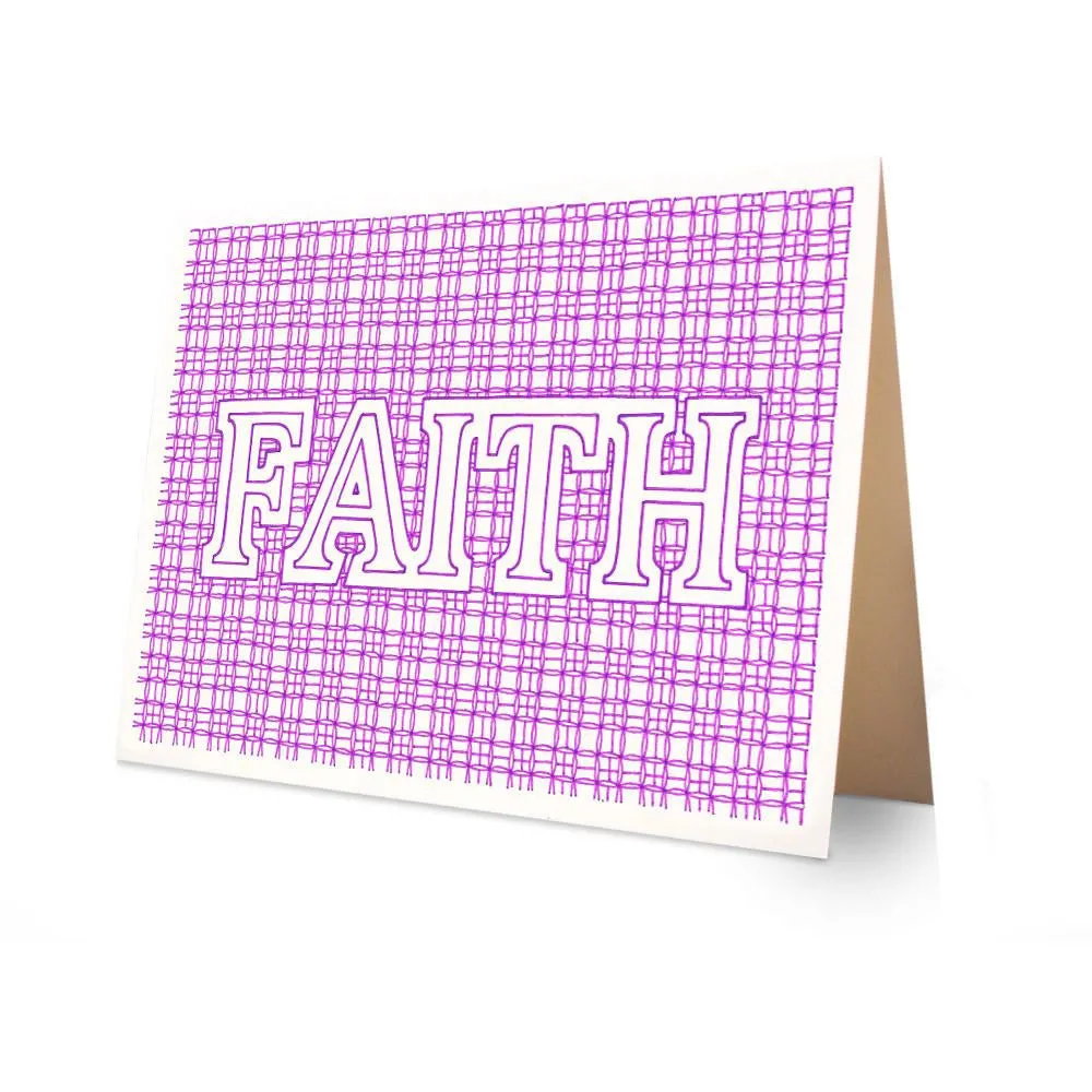 Greeting Card - FAITH