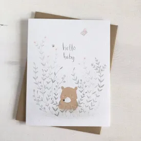 Greeting Card - Hello Baby