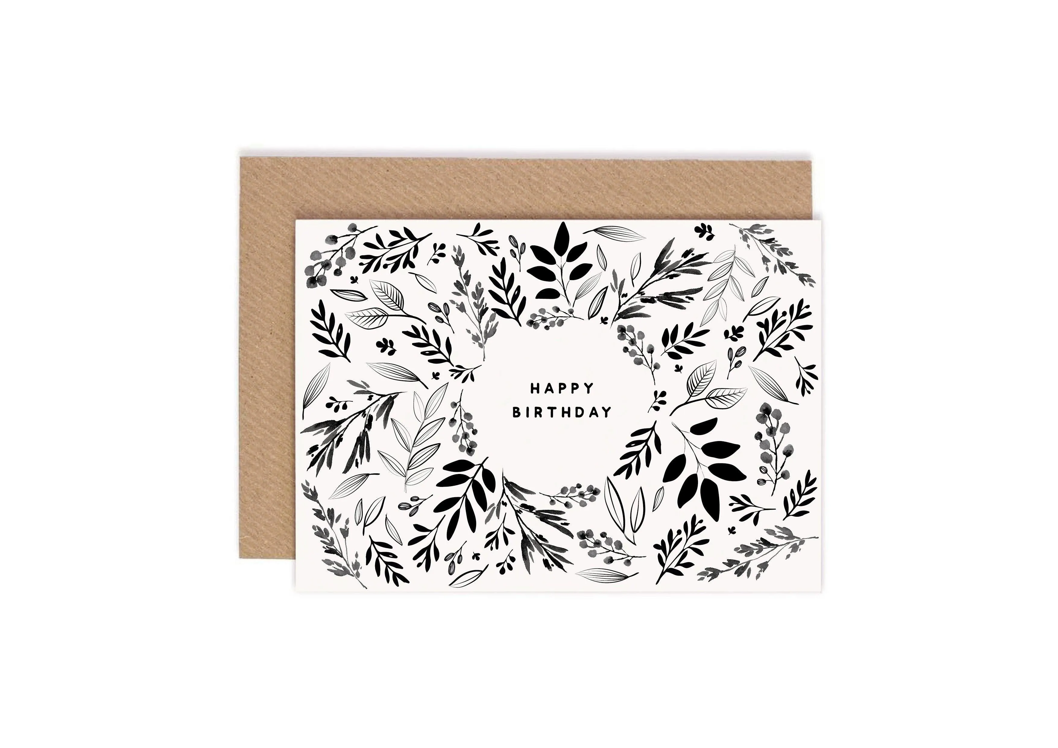 Happy Birthday Floral Card