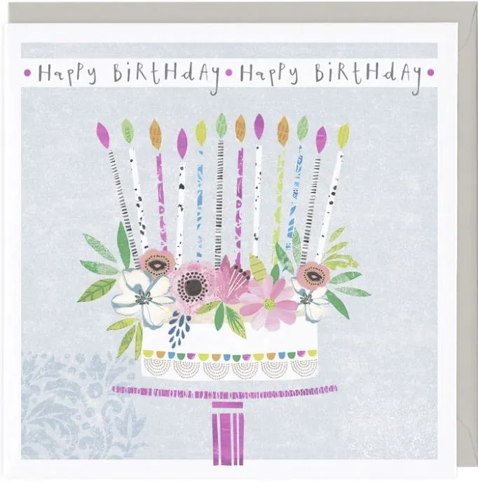 Happy Birthday Greetings Card
