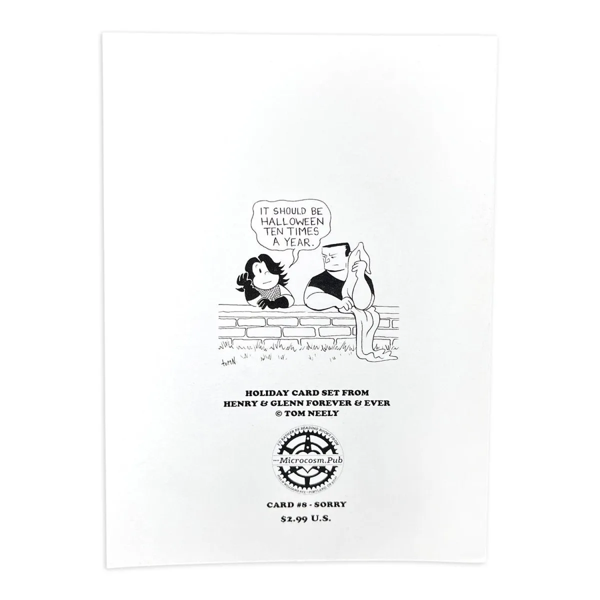 Henry & Glenn Valentine's Day Greeting Card