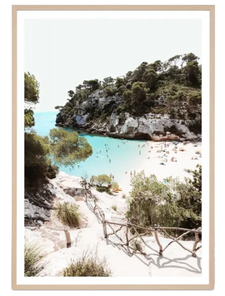 Hidden Oasis Framed Print