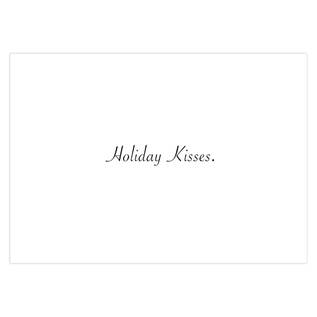 Holiday Kisses Cards, Whales