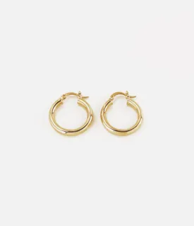 Hollow Huggie Hoop Earring