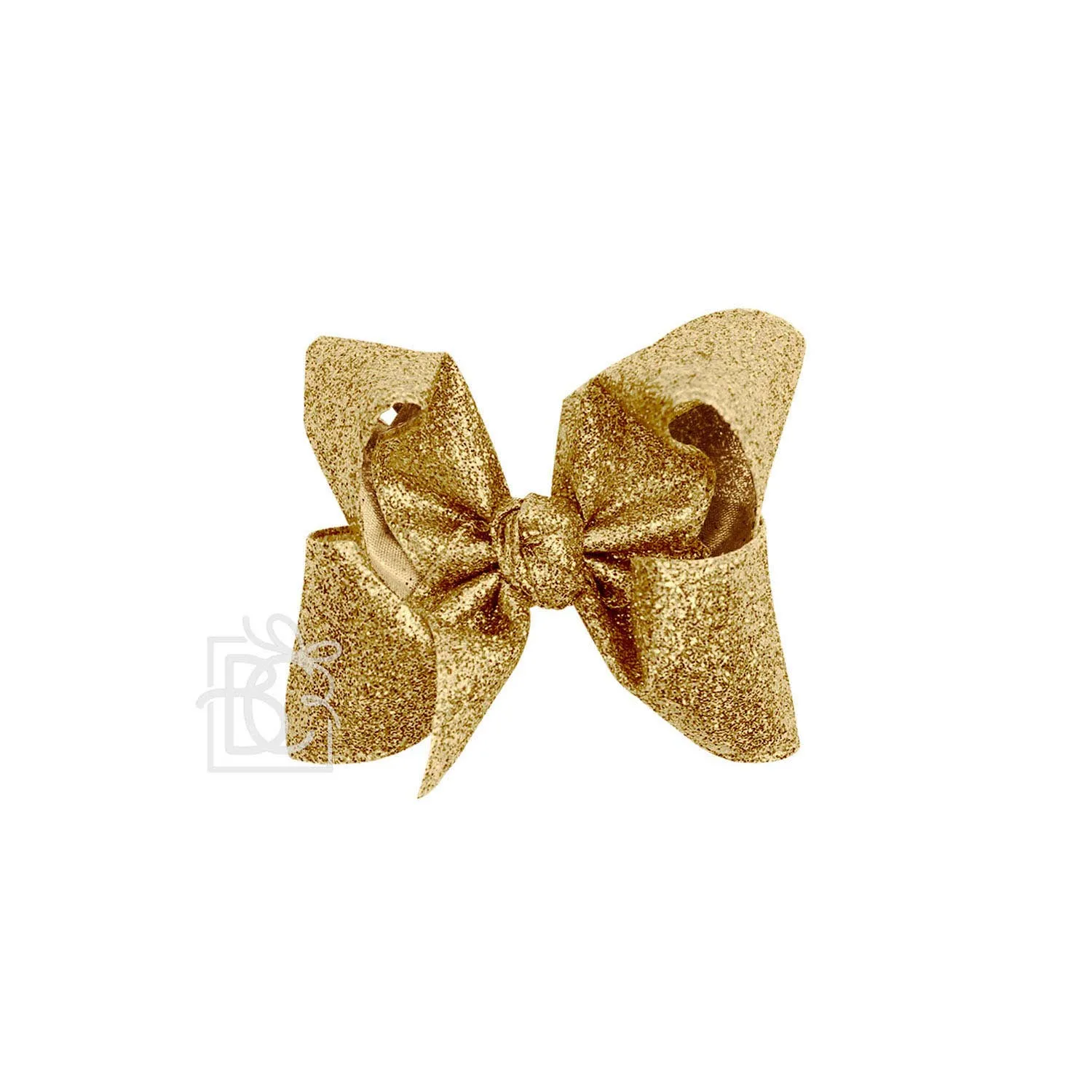 Huge Glitter Metallic Bow