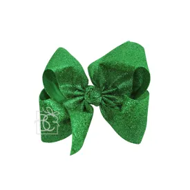 Huge Glitter Metallic Bow