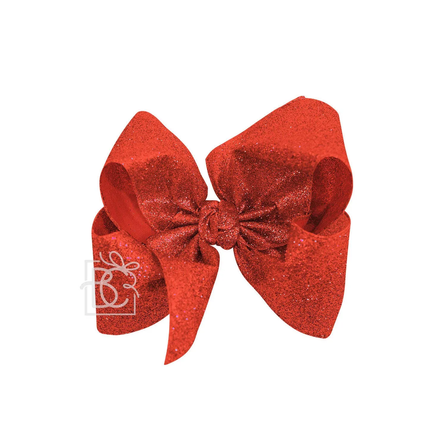 Huge Glitter Metallic Bow