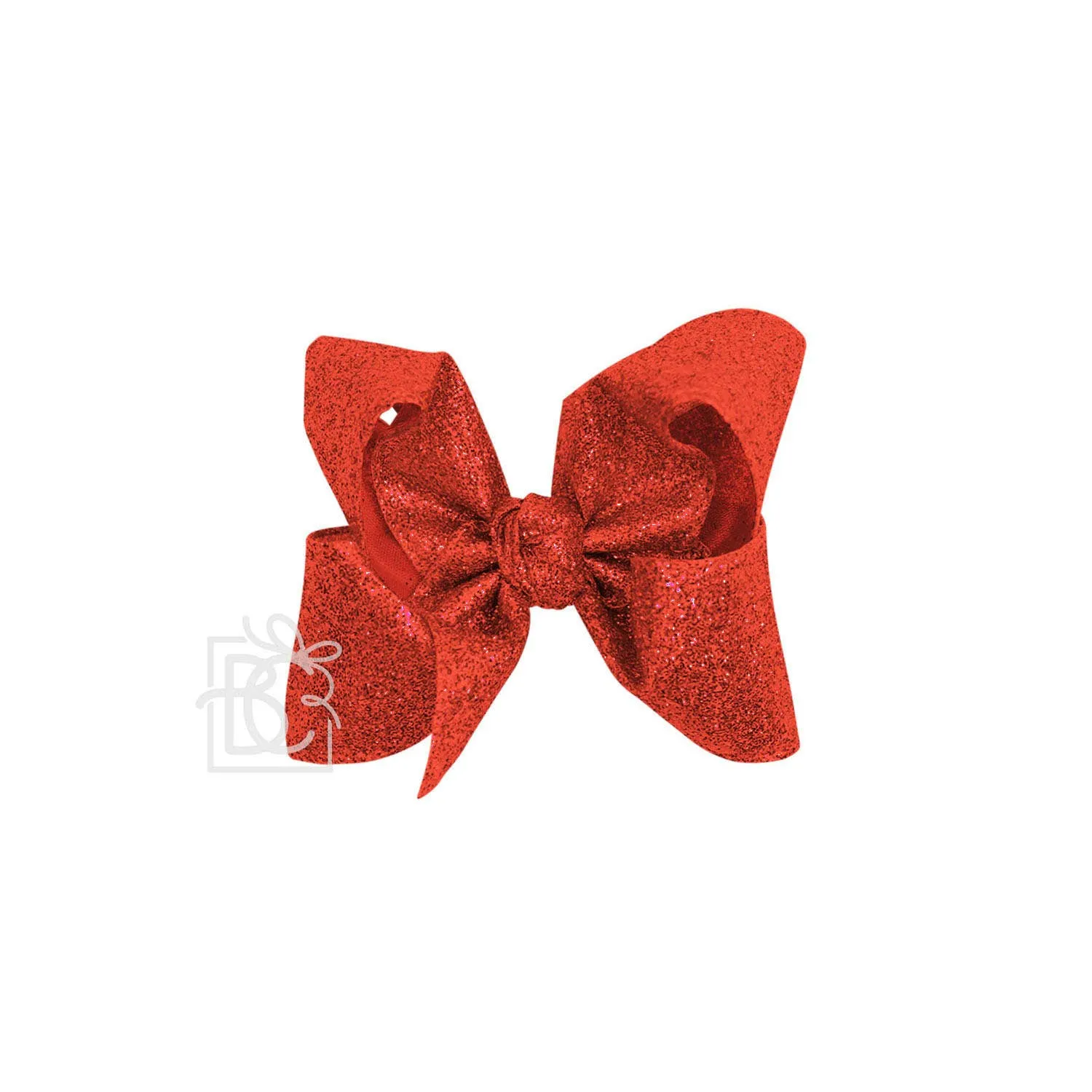 Huge Glitter Metallic Bow