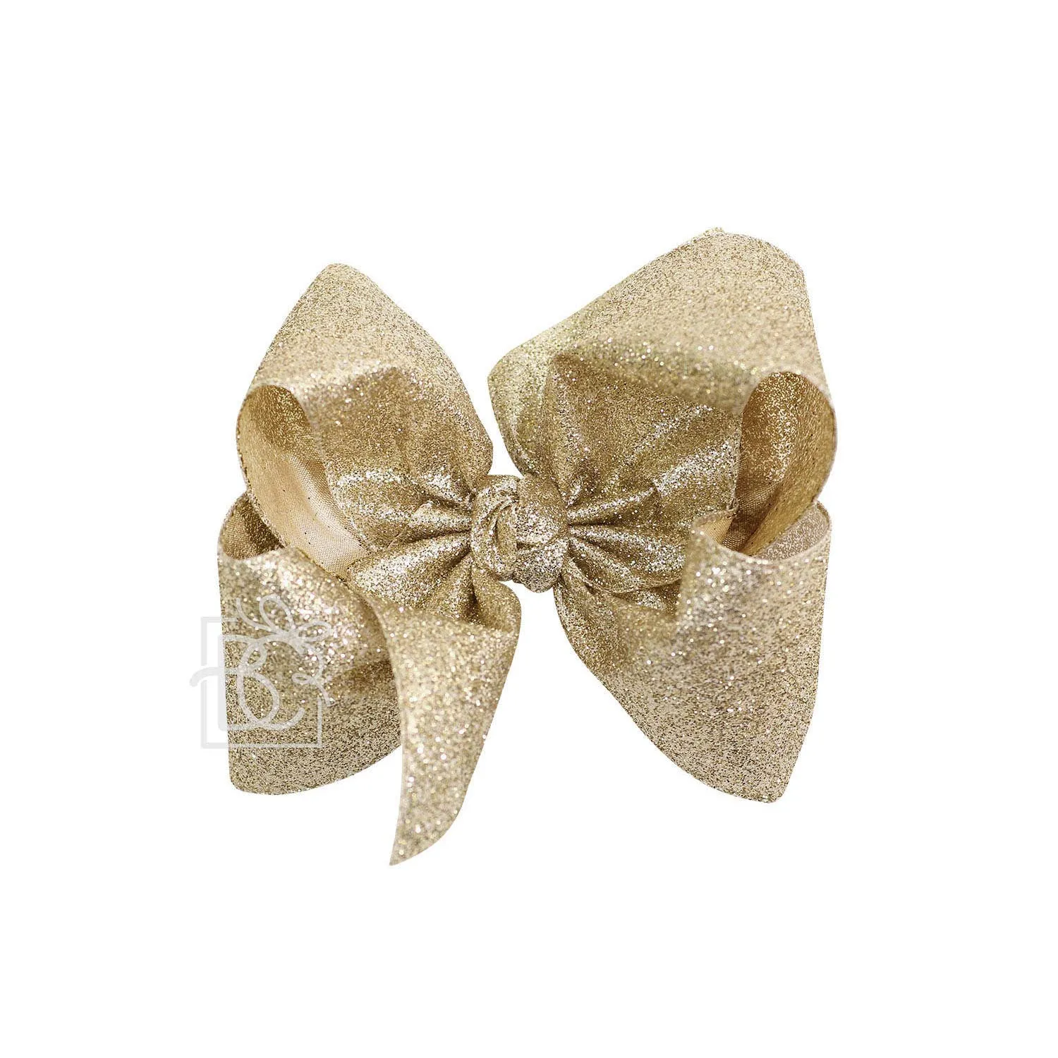 Huge Glitter Metallic Bow