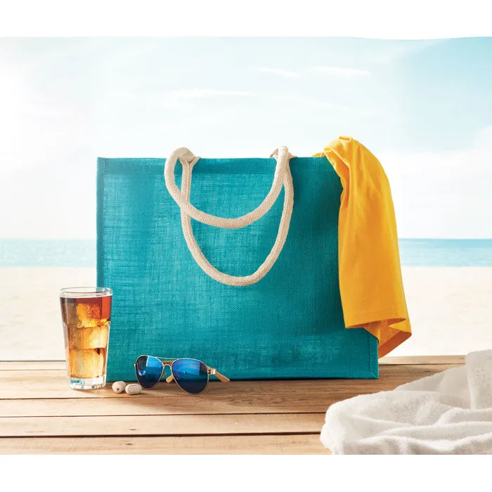 Jute Bag With Cotton Handle | AURA - MO6443