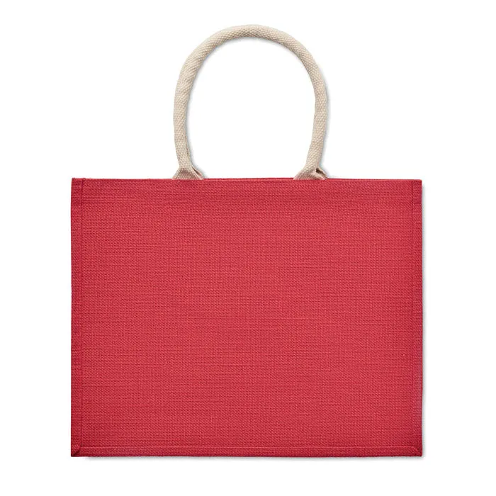 Jute Bag With Cotton Handle | AURA - MO6443