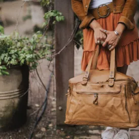 Kelsie Travel Bag Tobacco