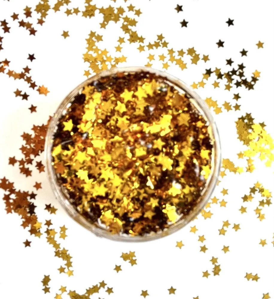 KISMET FACE GLITTER | STELLAR GOLD STARS