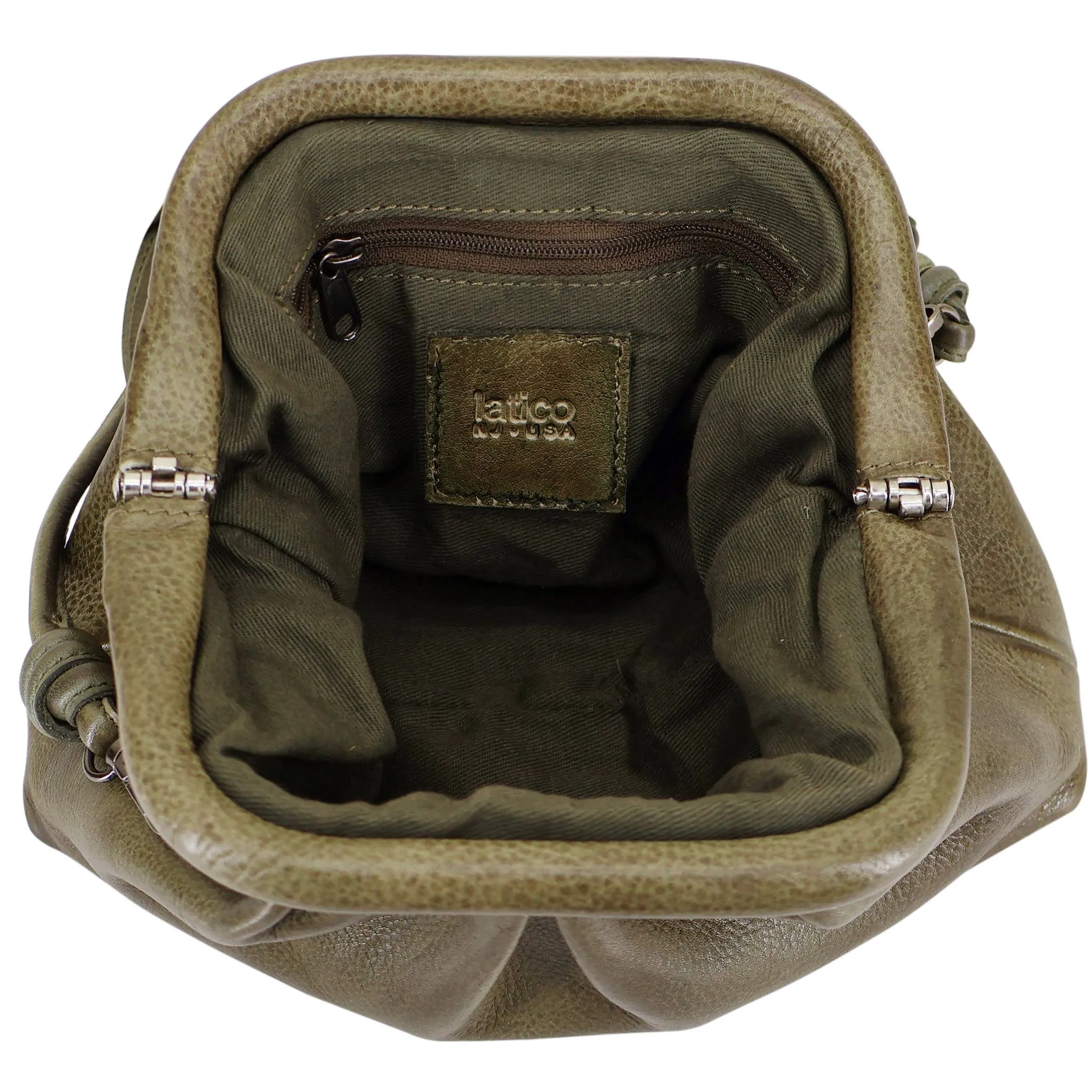 Layla Handcrafted Leather Crossbody Bags: Cognac