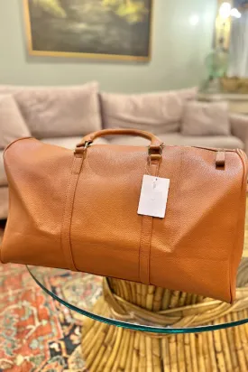 Leather Around Weekender Bag