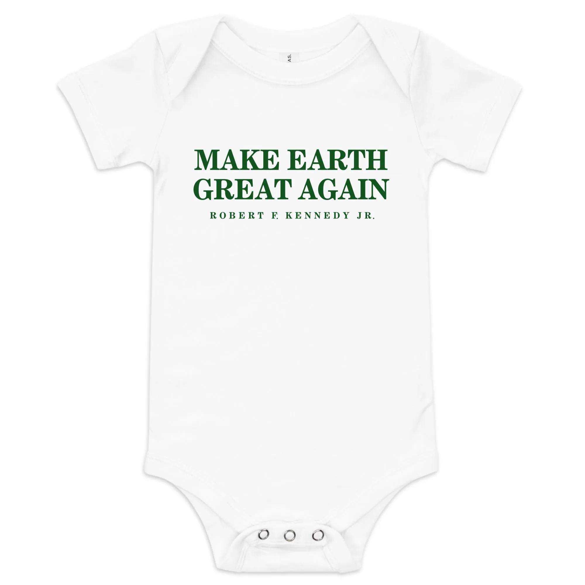 Make Earth Great Again Baby Onesie