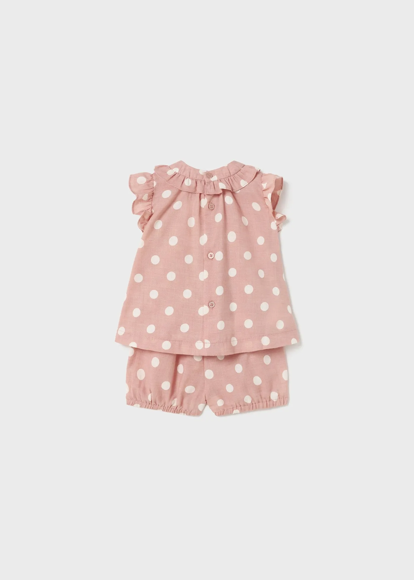 Mayoral Toddler Girl Short & Top Polka Dot Set