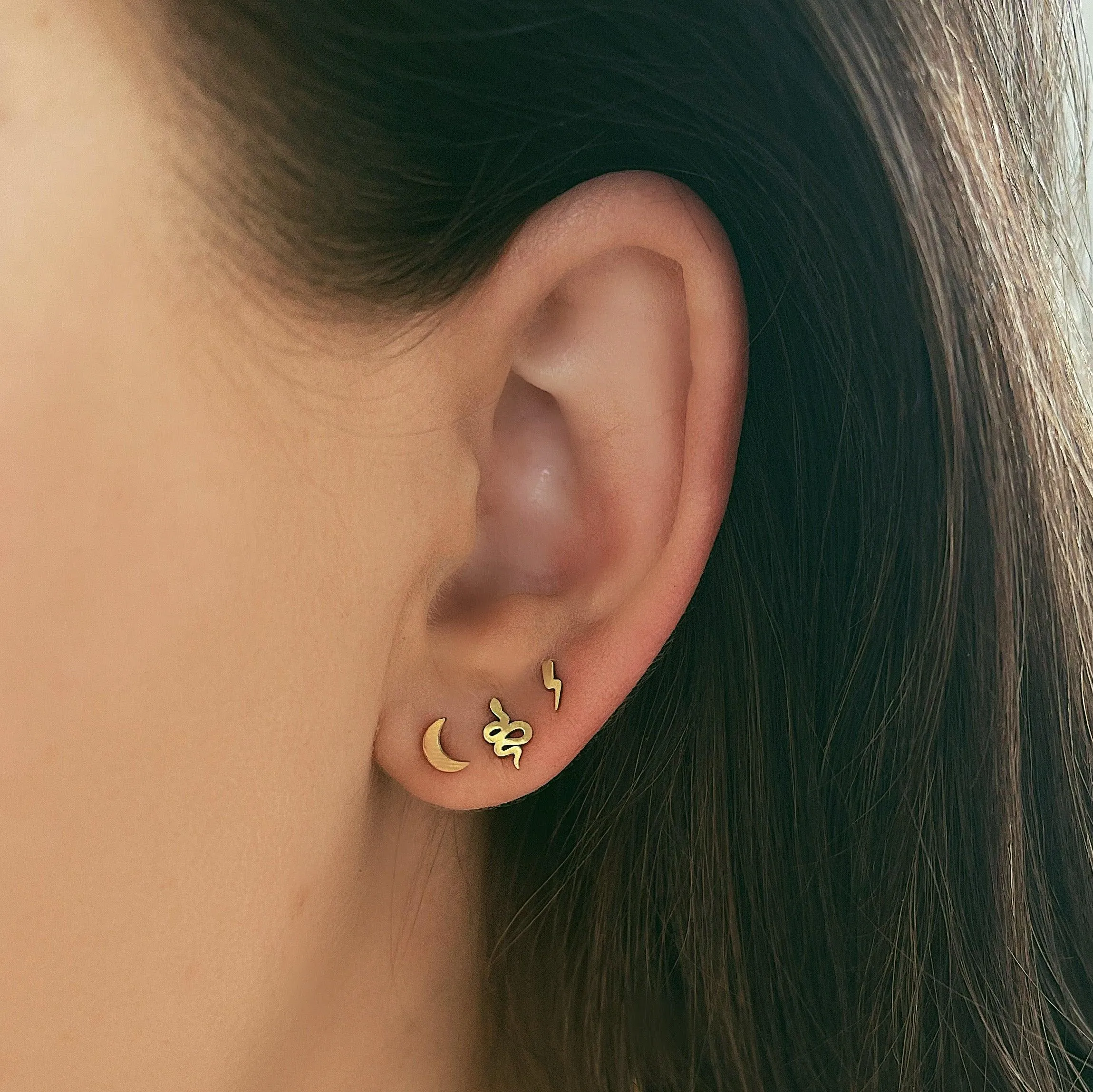 Moonshine Stud Earrings