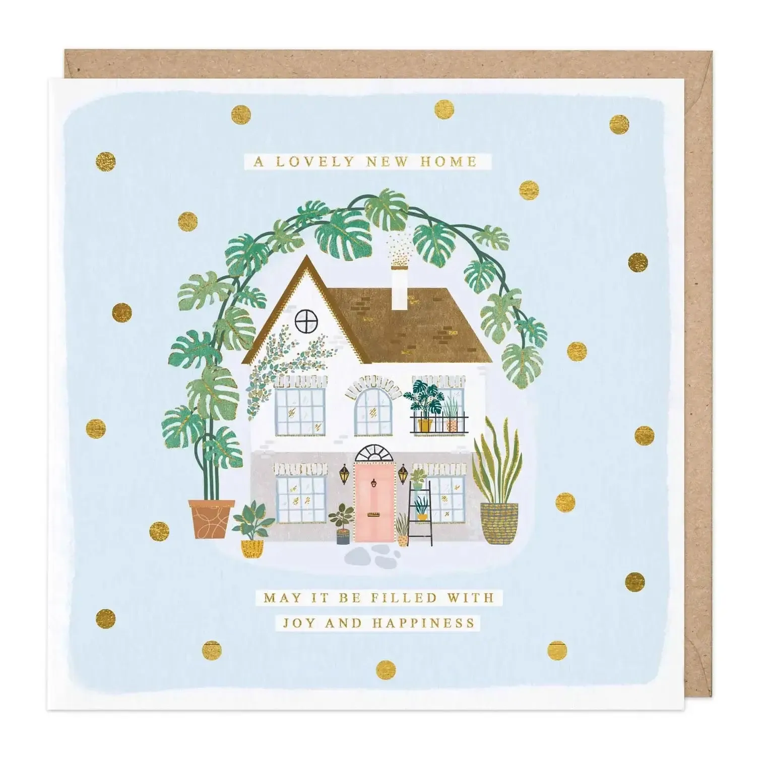 New Home Outdoor Plant Card