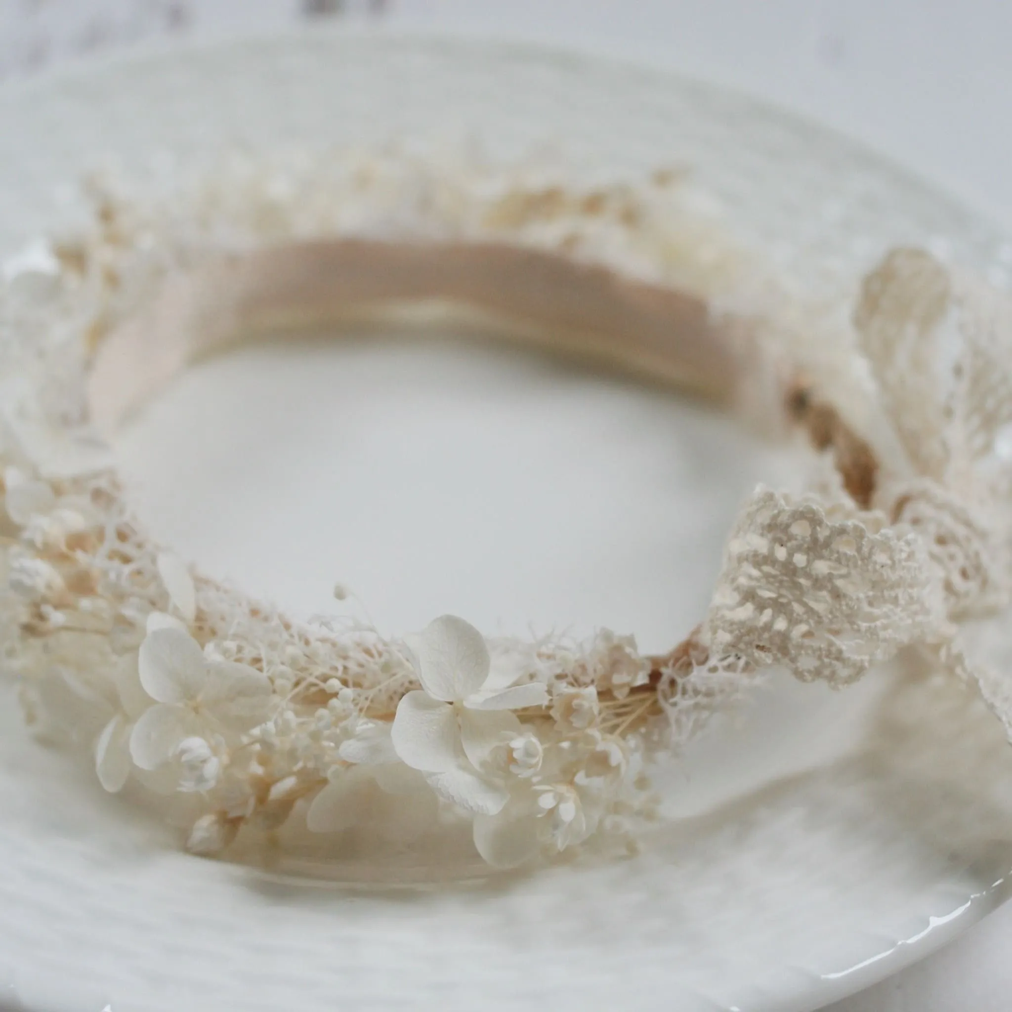 Newborn Flower Crown IVORY ANNABELLE