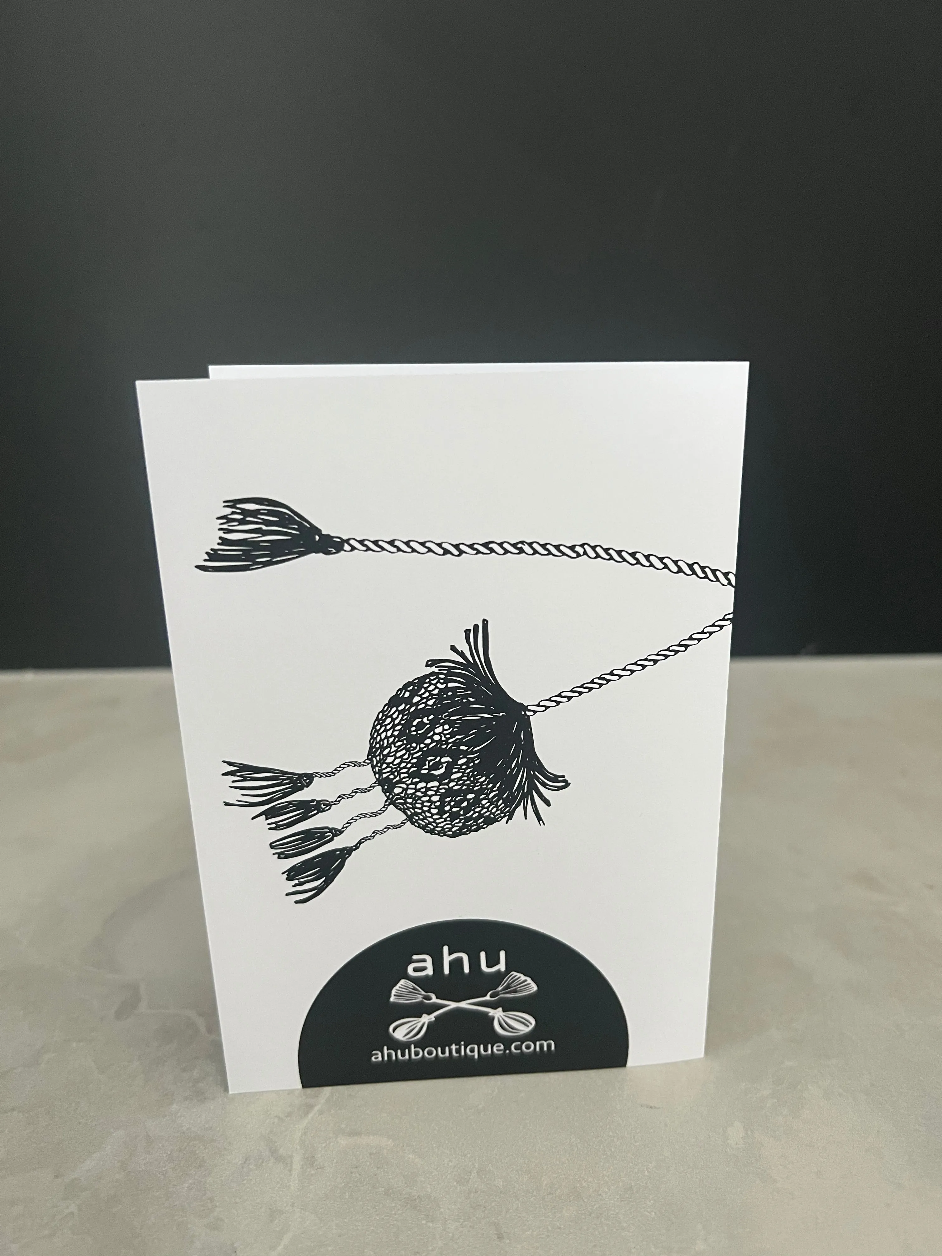 Ngā mihi nui - Folded Card