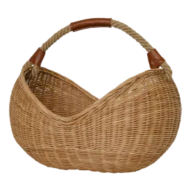 Olli Ella - Rattan Half Moon Basket