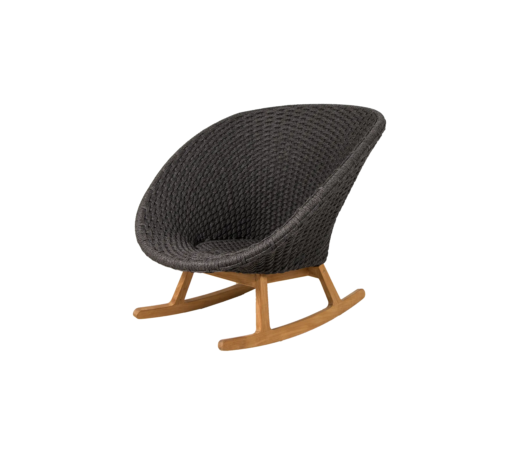 Peacock rocking chair
