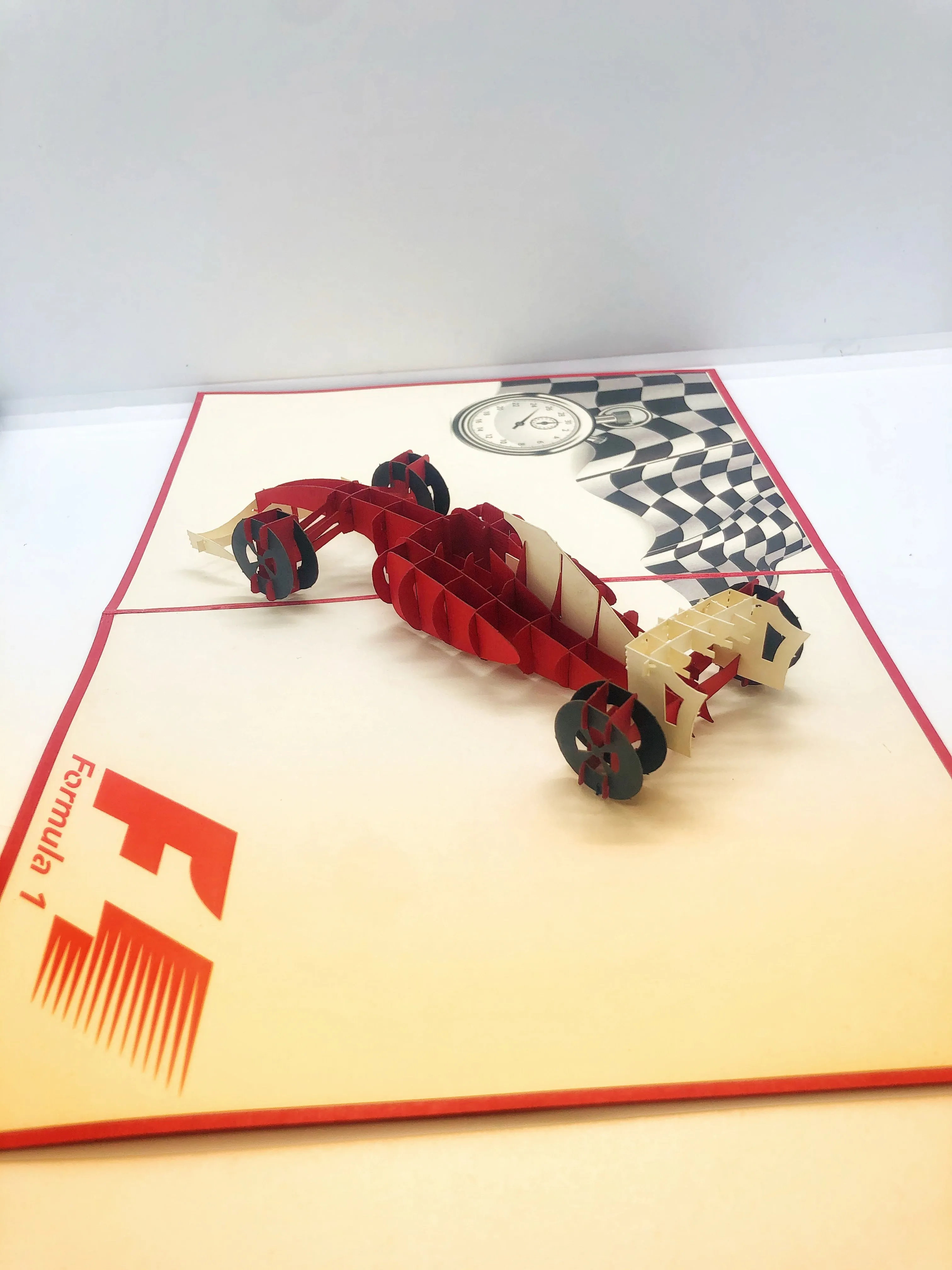 Pop-up Card _ Formula 1