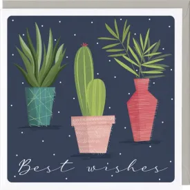 "Best Wishes" Greeting Card
