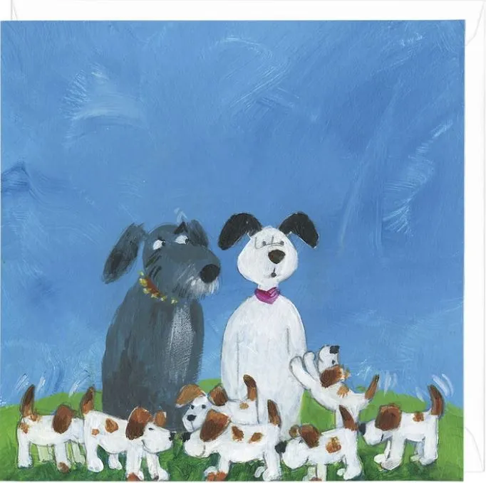 "Enigma Variations" Greeting Card
