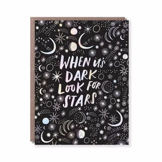 "When It's Dark" Card