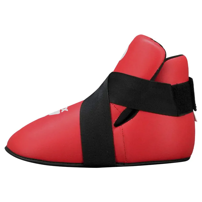 RDX T1 WAKO-Approved Red Foot Protectors