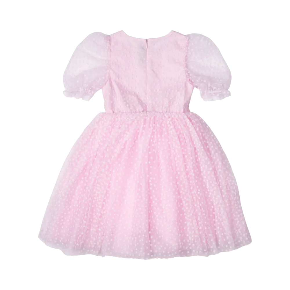 Rock Your Baby Party Dress - Pink Polka Dot