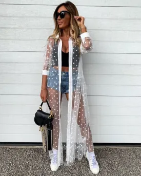 ROXANNE MAXI COVER UP DRESS