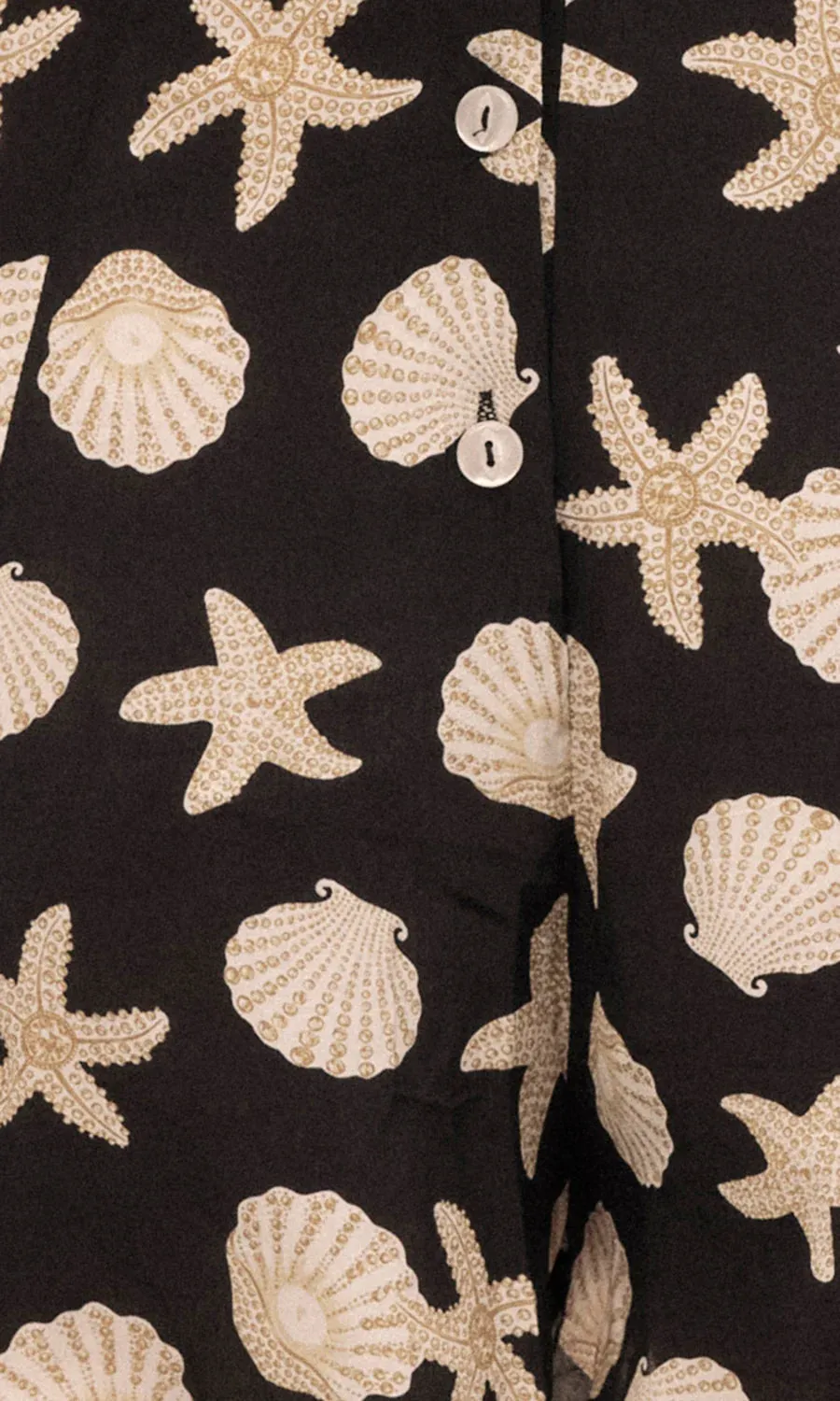 Saylor Koral Seashell Print Romper
