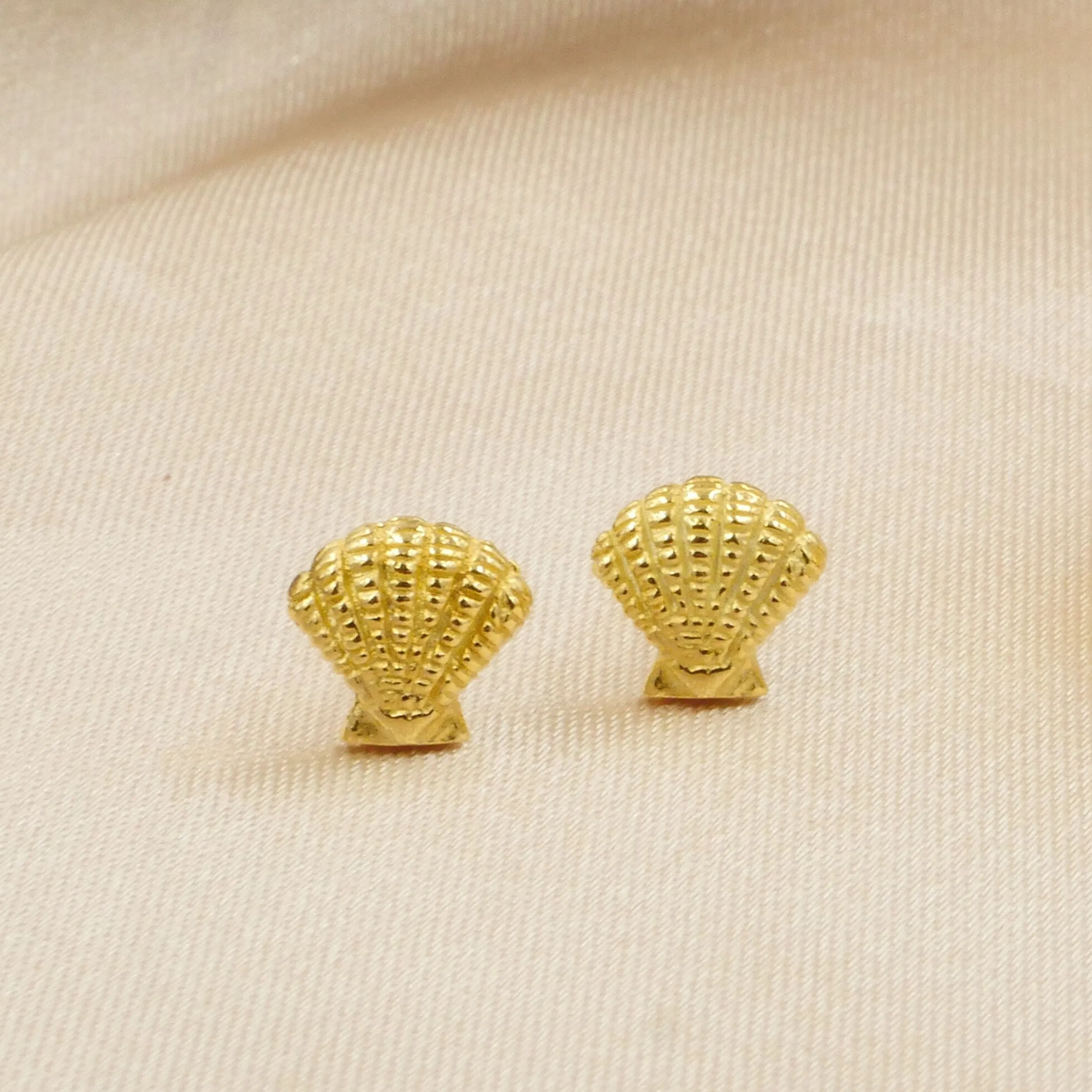 Seashell Stud Earrings